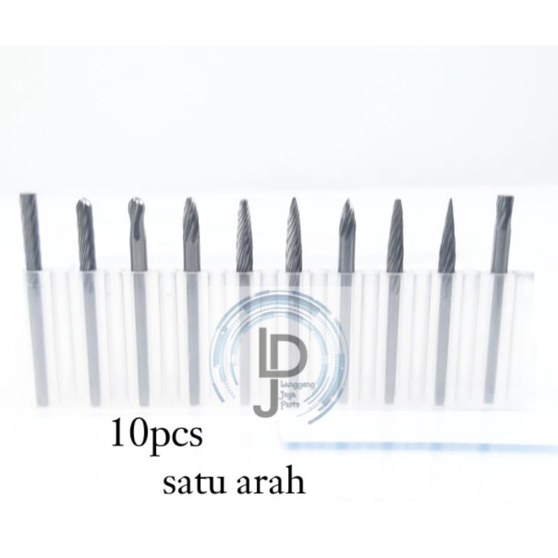 10 biji mata bor tuner keras kerok untuk bor tuner bengkok