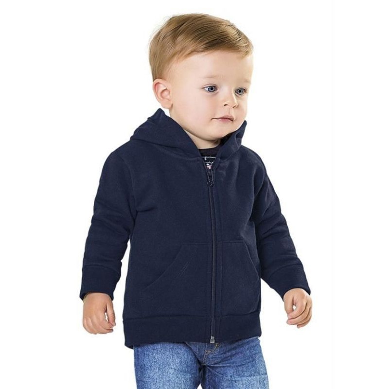 Jaket Anak Laki Laki Umur 6Bulan Sampai Umur 6Tahun Bahan Fleece Warna Basic Polos Tebal