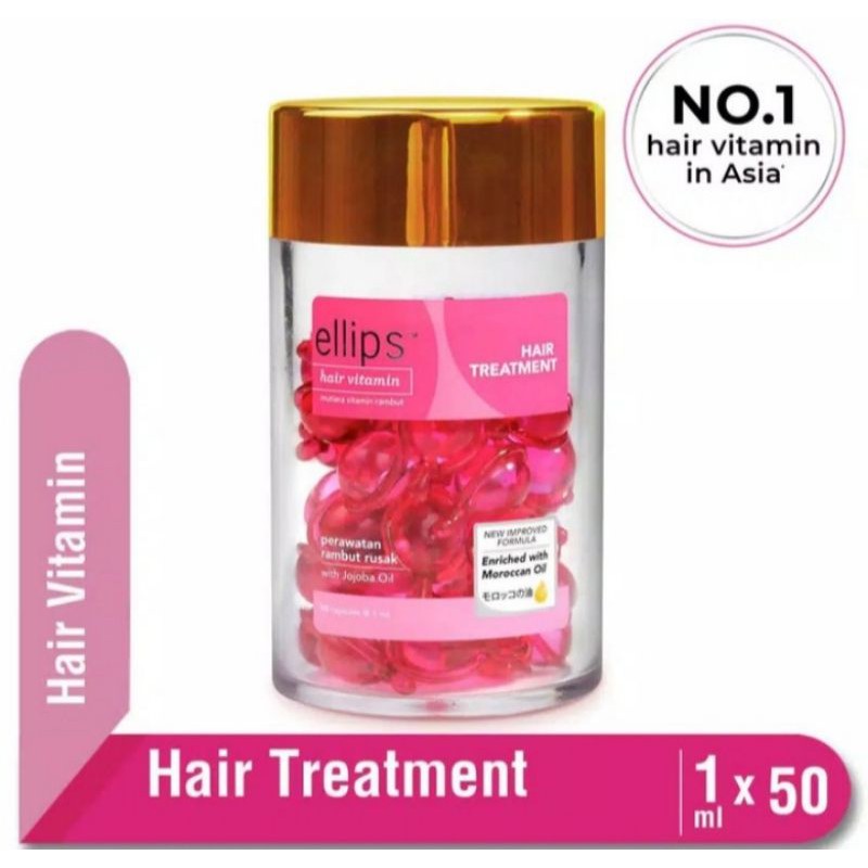Ellips vitamin rambut botol