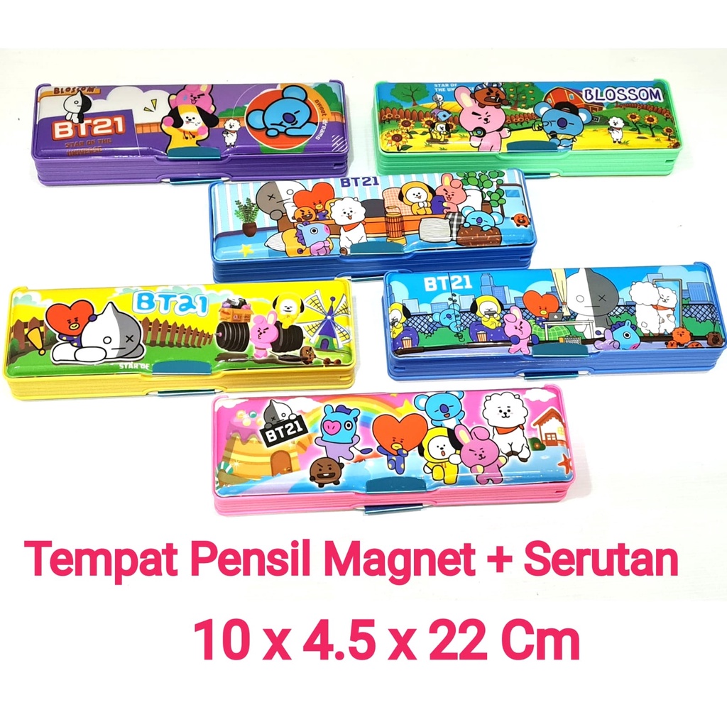 

Tempat Pensil Fancy Magnet Karakter 19 Serutan RANDOM