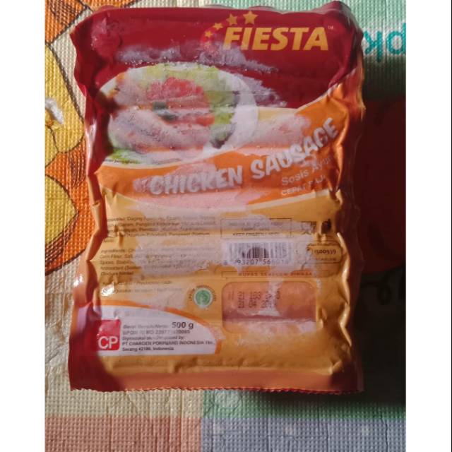 

Fiesta sosis ayam 500gr isi 15s