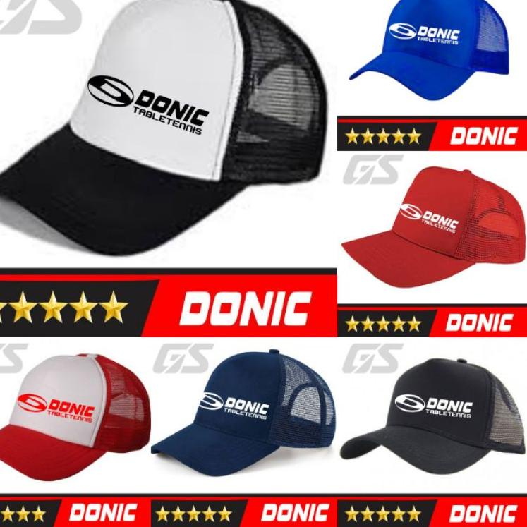Flash Discount topi tenis meja donic jenis topi trucker topi olahraga tenis meja pingpong pria wanit