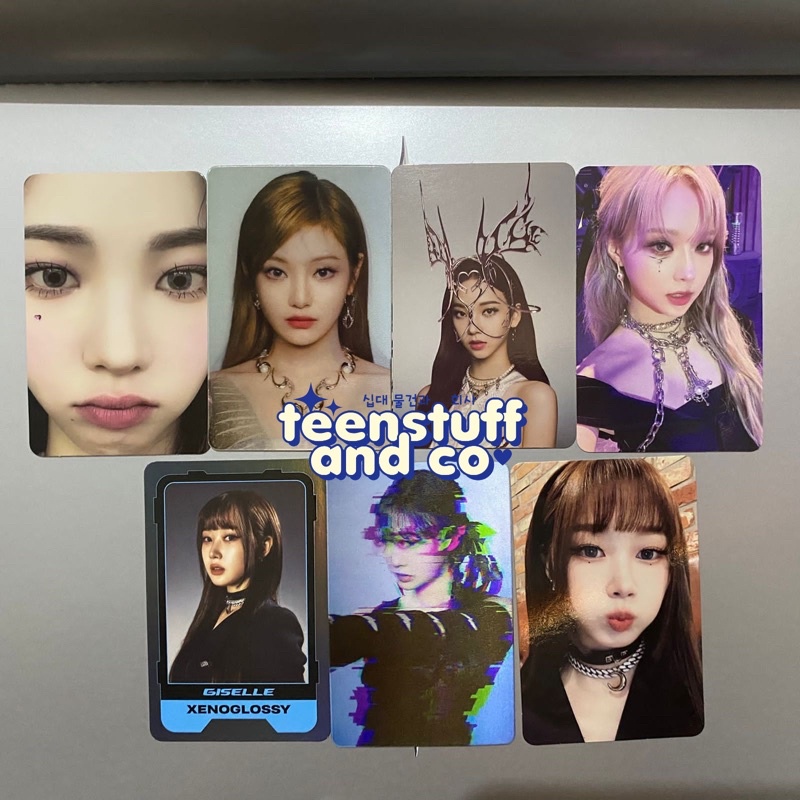 (READY) AESPA PHOTOCARD SAVAGE & GIRLS ALBUM (OFFICIAL)