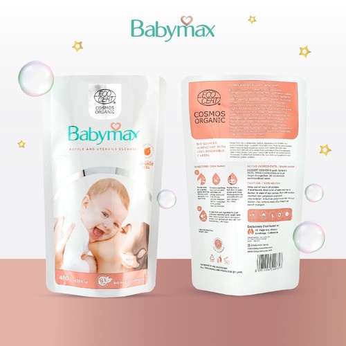 Makassar ! Babymax  Bottle and Utensils Cleanser Refill 480 ml