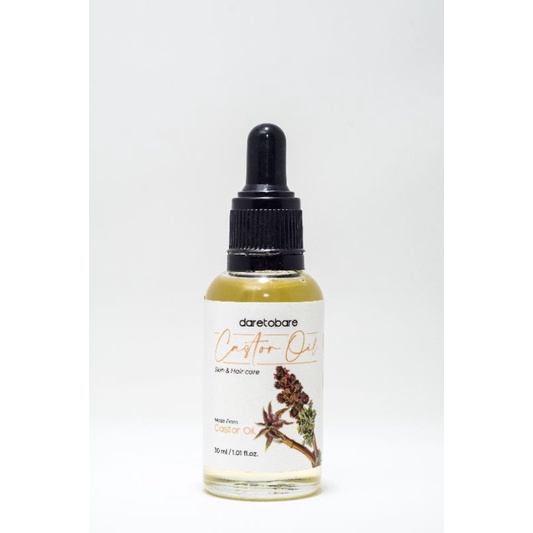 Daretobare Castor Oil for Skin & Hair Care 30ml (BPOM)