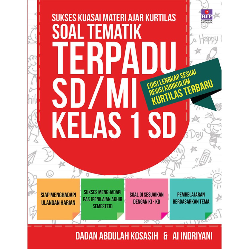 Soal Tematik Terpadu Sd Mi Kelas 1 Shopee Indonesia