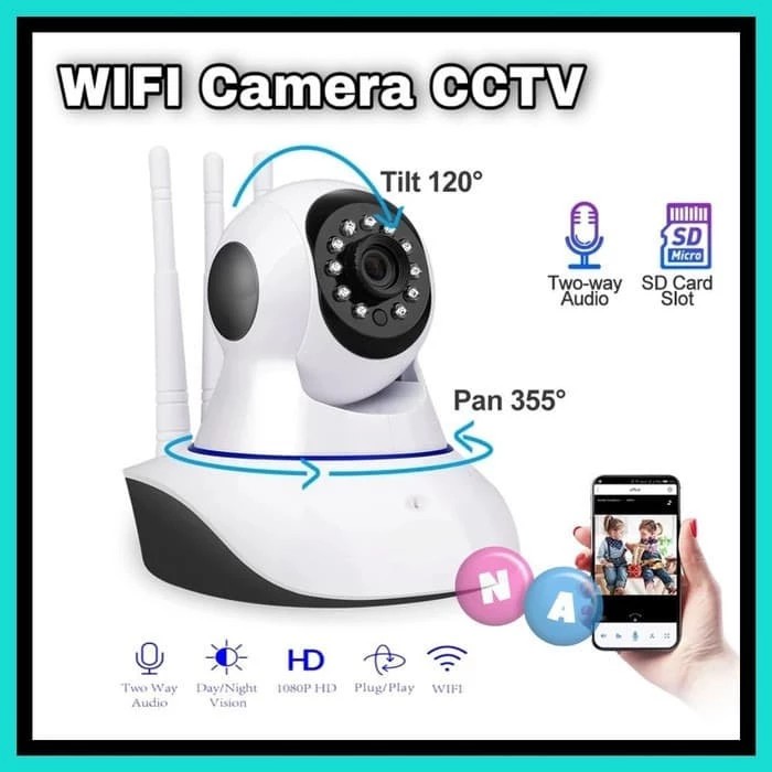 IP Kamera / CCTV BABYCAM pure 2mp with XMEYE and ICSEE HD 1080p