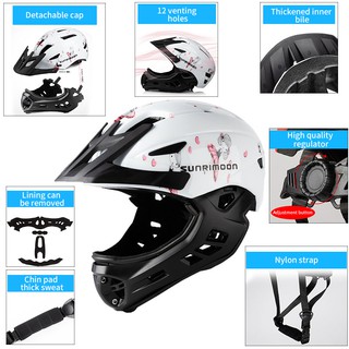  Anak  anak  Helm  Sepeda  skating helm  full  face  sepeda  alat 