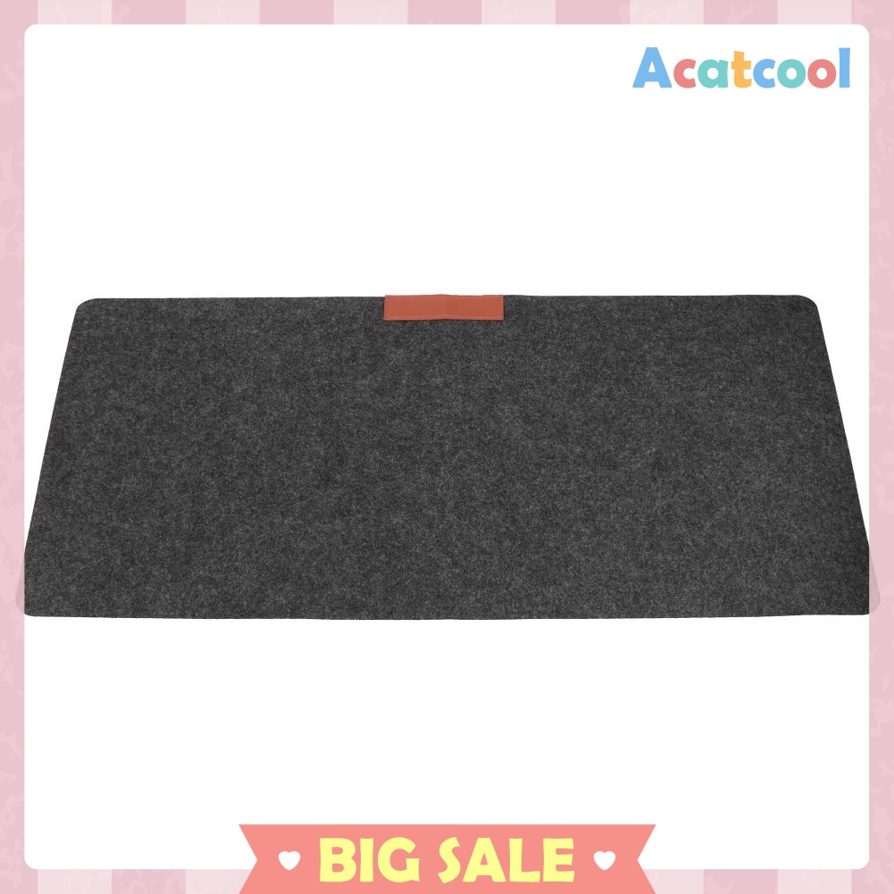 Office Computer Desk Table Mat Keyboard Mouse Pad Felt Laptop Cushion