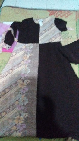 Gamis Set Fathima Hijab Hayuri || Gamis Batik