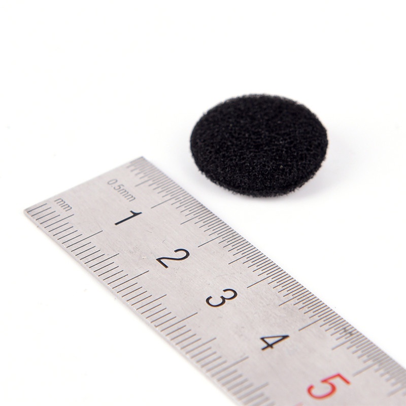 {LUCKID}30PCS Black Soft Foam Sponge Ear Pad Earbud Cap For Headphone Earphone Cover