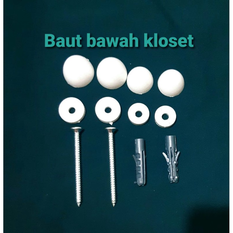 Baut bawah kloset keramik dan plastik vb 53 king dsr