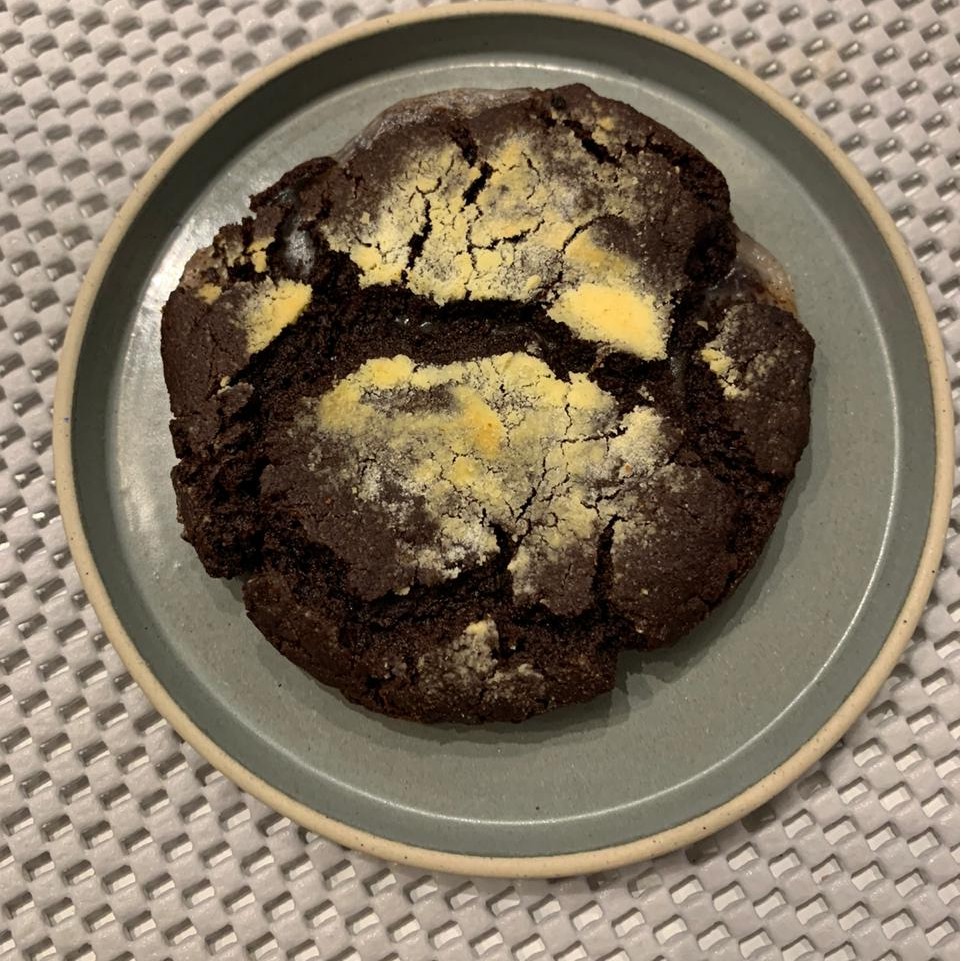 

Chocolate Mochi Soft Cookies