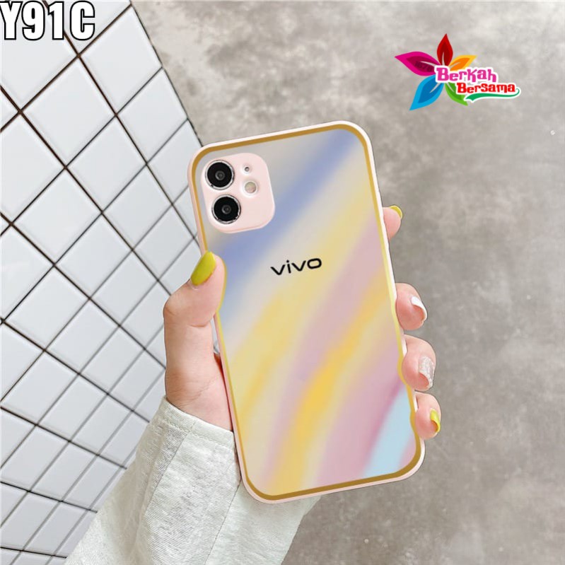 SS044 SOFTCASE RAINBOW VIVO Y12 Y15 Y17 Y20 Y20S Y12S Y30 Y50 Y30I Y51 Y91 Y93 Y95 Y91C Y1S V5 Y67 Y66 BB5660