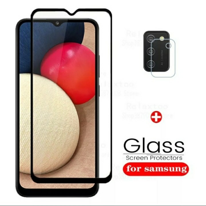 Samsung M12 A02 A02S A12 A11 M11 M21 M31 M30S A21S A31 A51 A71 TEMPERED GLASS CAMERA ANTIGORES FULL