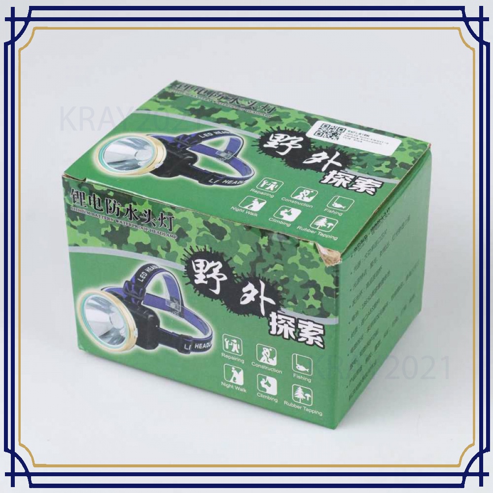 TaffLED Senter Kepala LED Headlamp Rechargeable - TG28