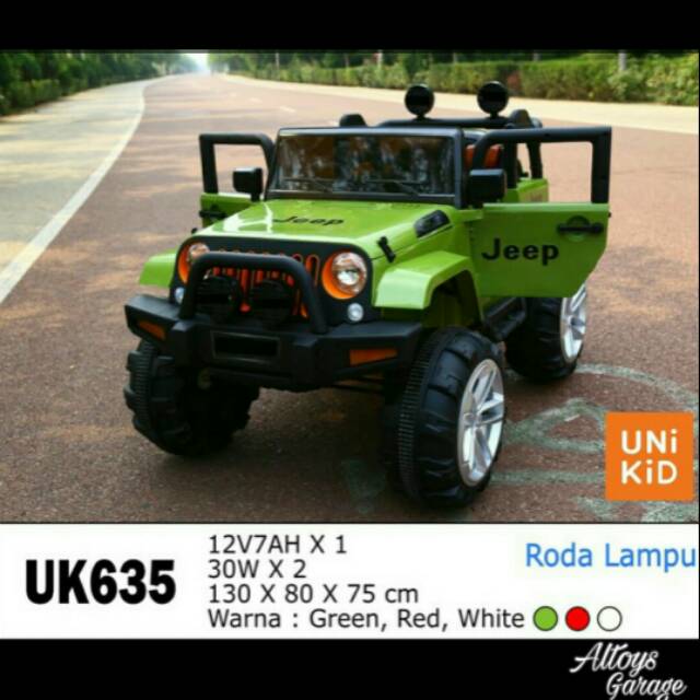 Mobil Aki Jeep Rubicon UK 635