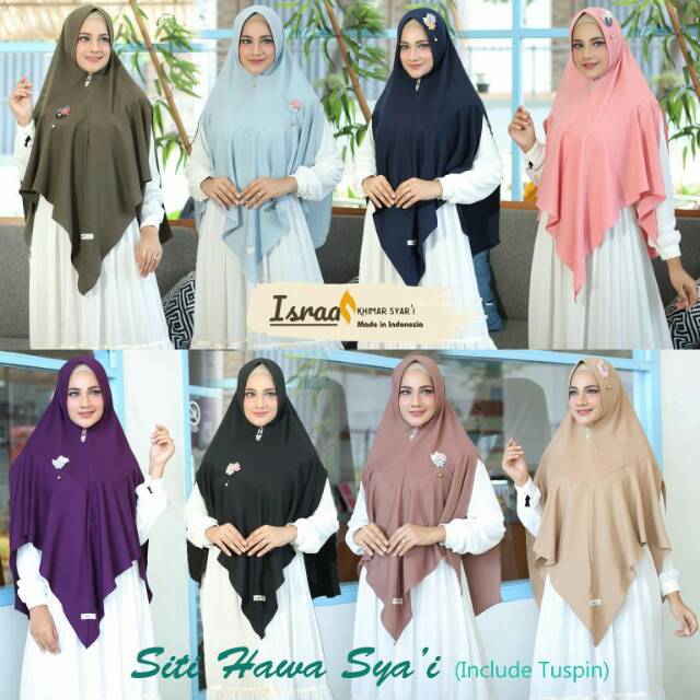 Khimar Israa Syari by jilbab elnuha
