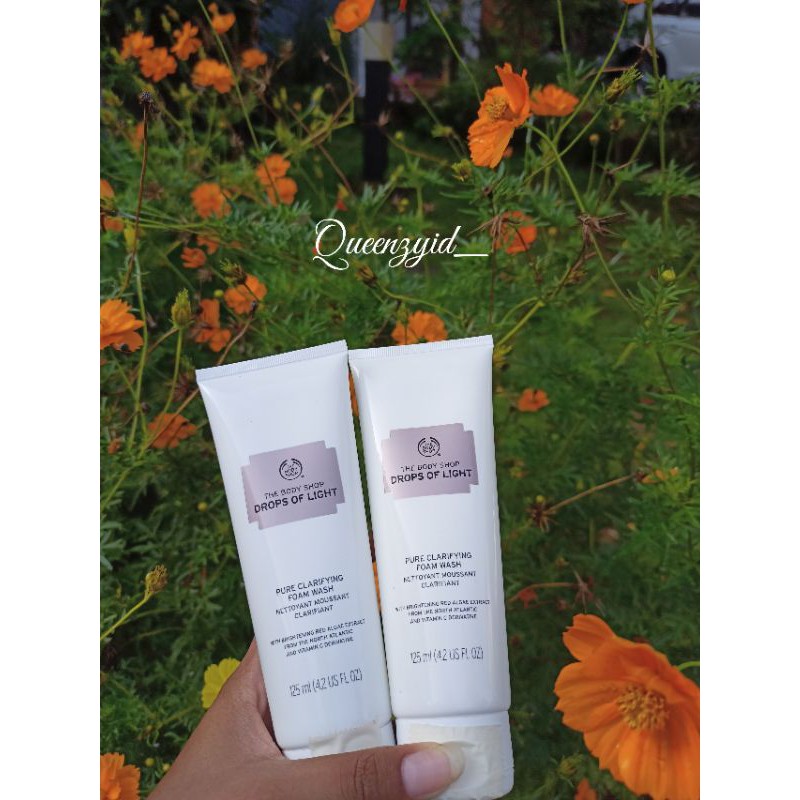 Drops Of Light Brightening Cleansing Face Wash The Body Shop