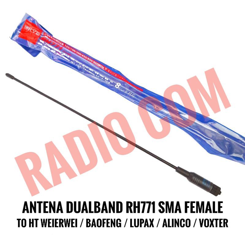 ANTENA HT DUALBAND , ANTENA HT BAOFENG , WEIRWEI, ALINCO DJ CRX5 , ALINCO DJ W500 SMA FEMALE