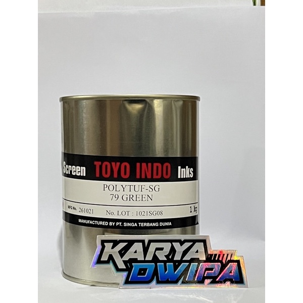 

Tinta Polytuf-SG 79 Green / Hijau TOYO INDO 1 kg