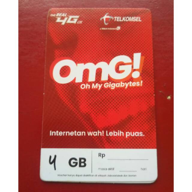 Voucher Data Telkomsel OMG