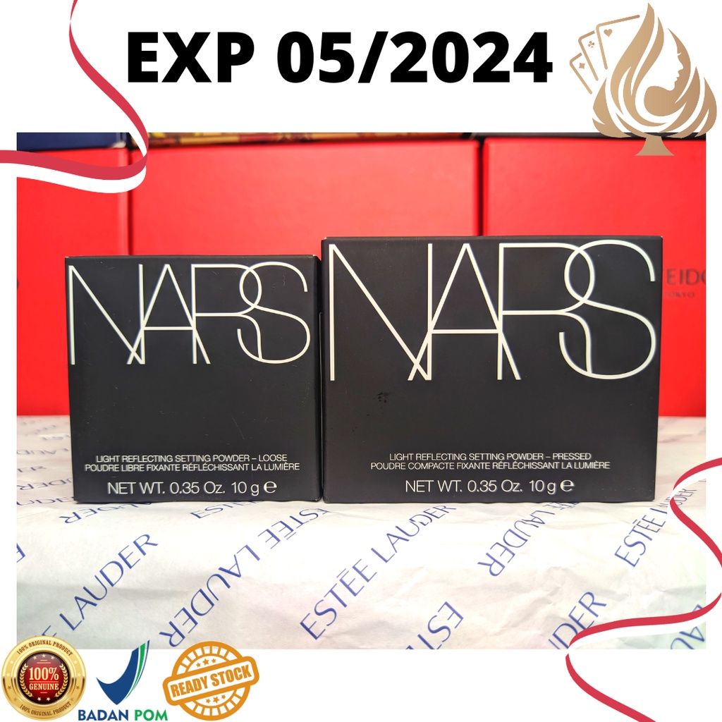 PROMO NARS Light Reflecting Pressed and Loose Setting Powder Translucent Crystal 10gr (BPOM)