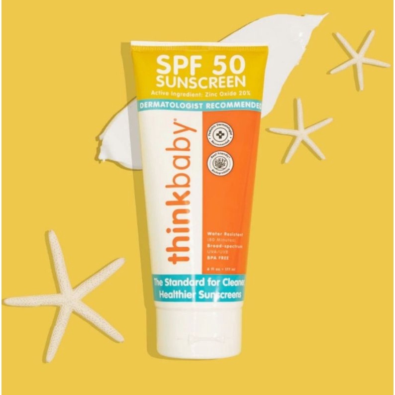 Thinkbaby Safe Sunscreen SPF 50+ 177 ML (Big Size)