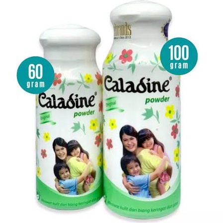 CALADINE POWDER ORIGINAL 100g - Bedak Biang Keringat - Bedak Kaladine - Bedak Bayi