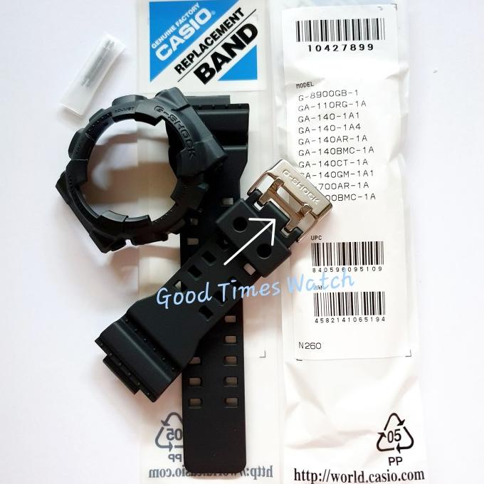 Paket Strap Bezel G-Shock Ga-100Bbn / Ga-100 Casio Original Terbaru