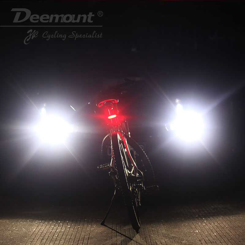 Deemount Lampu Sepeda LED Taillight USB Rechargeable 120 Lumens DC-115