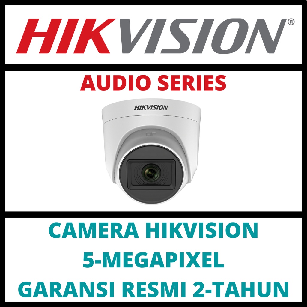 CAMERA CCTV HIKVISION 5MP 4K AUDIO SERIES INDOOR KAMERA CCTV