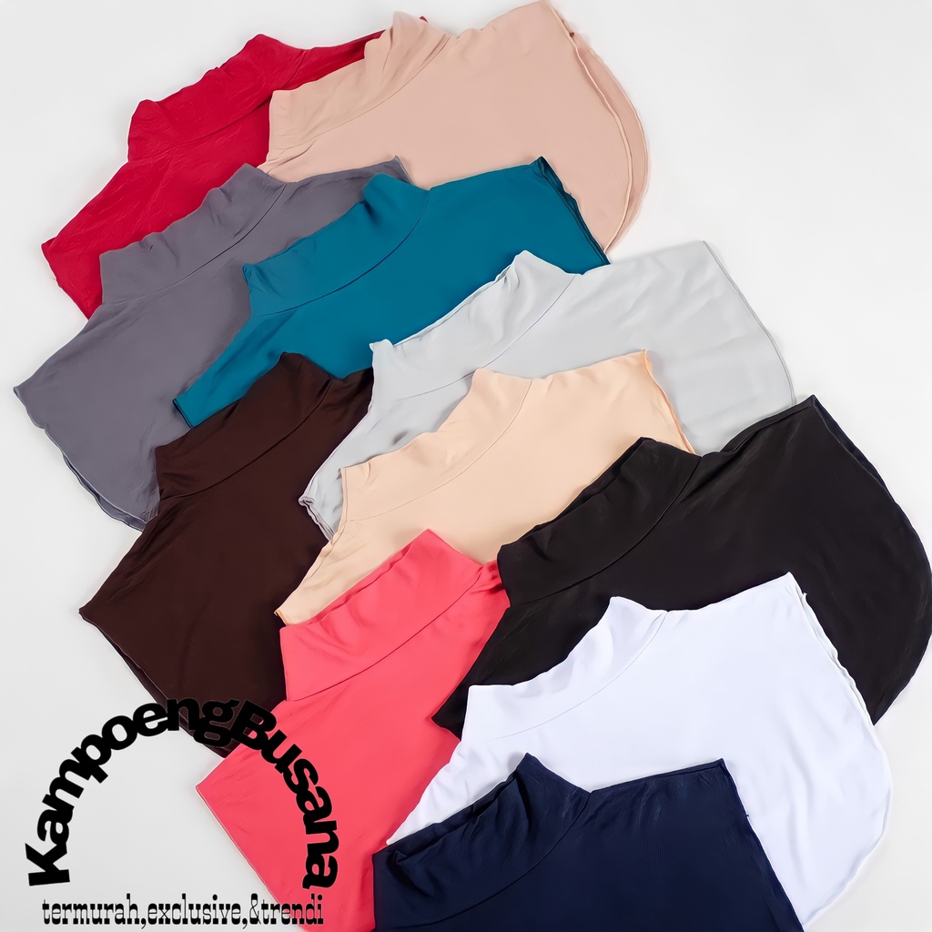 Manset Leher Wanita Polos Bahan Spandek Rayon Premium Adem