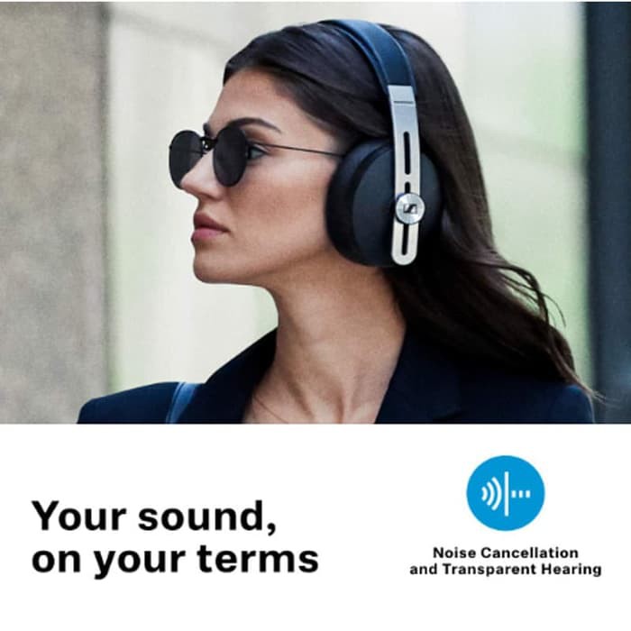 Sennheiser Momentum 3 Bluetooth Wireless Noise Cancelling Headphones - M3AEBTXL