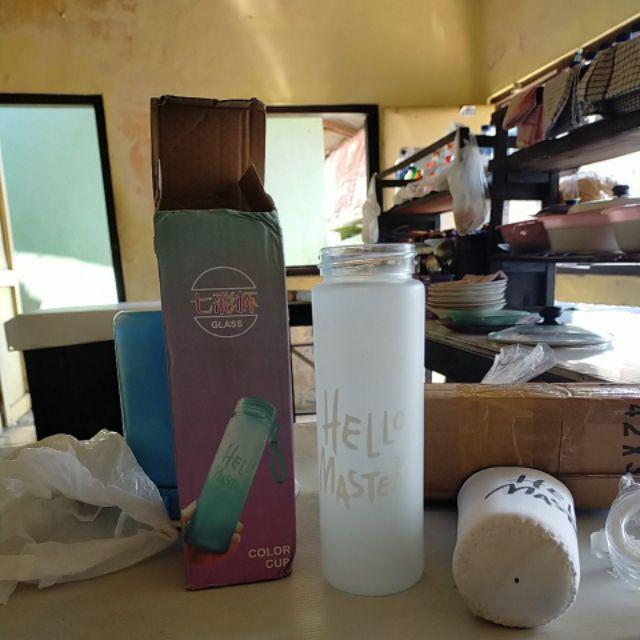 [ Gratis Ongkir ] Botol Minum Kaca 480ml