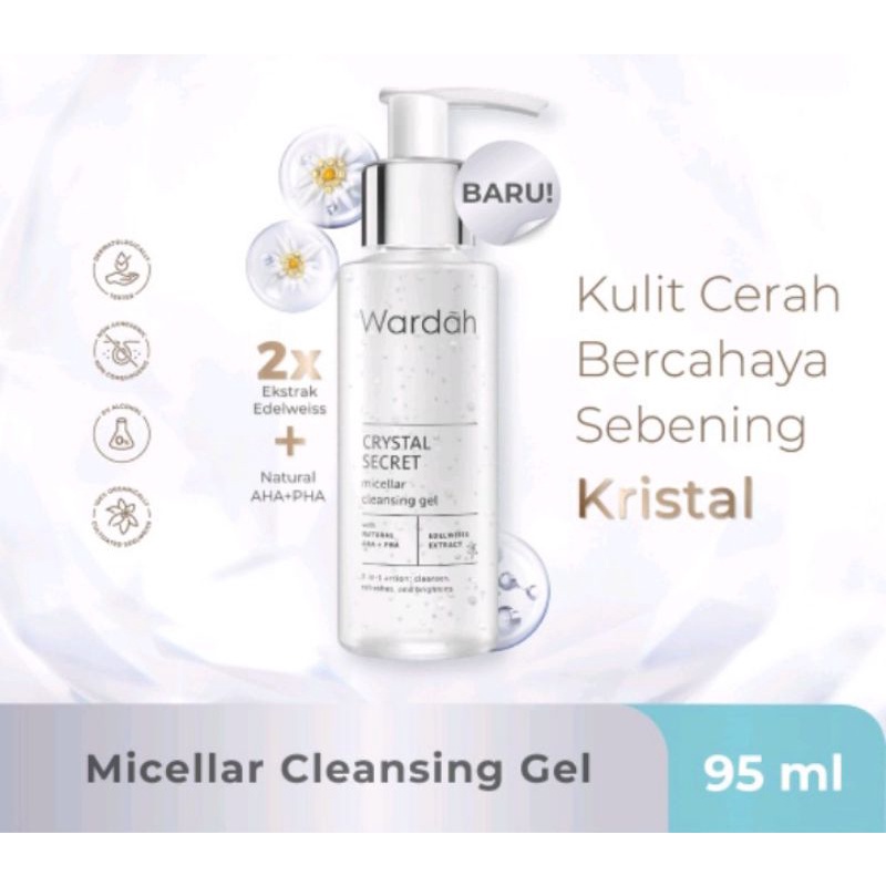 WARDAH CRYSTAL SECRET MICELLAR CLEANSING GEL