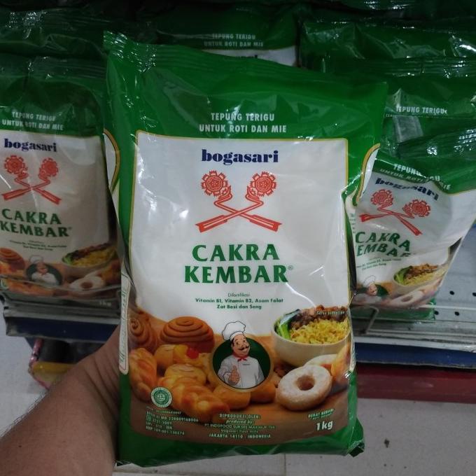

TEPUNG TERIGU CAKRA KEMBAR 1KG