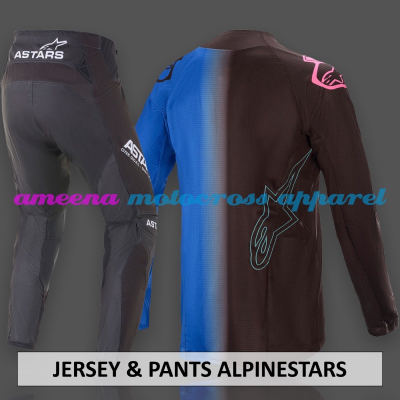 Jersey Custom Nama - Jerseyset Stelan - Jersey Celana Motocross - Jerseyset Stelan - Jersey Trail - Jersey Pants MX Adventure - Jersey Premium -AS012