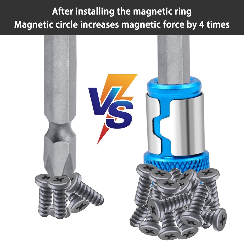 YGRETTE - HELTC Konektor Ring Magnetizer Alat Pembuat Magnet Obeng
