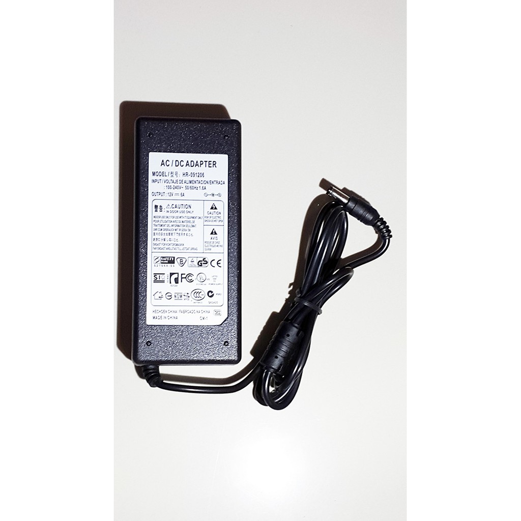 Adaptor 12v DC 6A