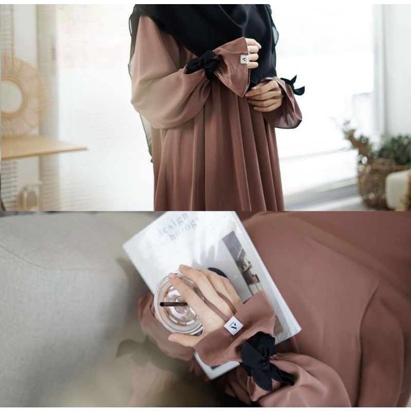 gamis cala by aqsamodestwear,NWT cuma dicoba ❌sold❌