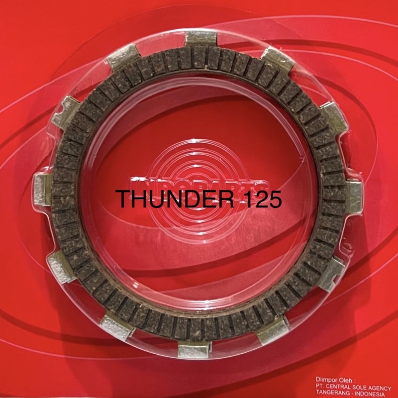 Kampas Kopling Suzuki Thunder 125 Pnp Satria Fu150 5Lembar Indoparts