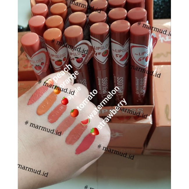 BEBAS PILIH KISS BEAUTY UNICORN LIPGLOSS MATTE LIP GLOSS