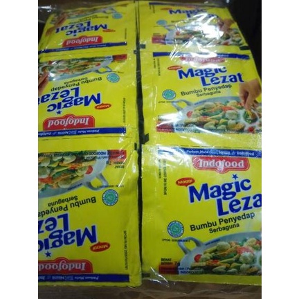 

☼ indofood maggi MAGIC LEZAT Bumbu Penyedap Serba guna harga tertera 1 pack isi 72 sachet @7gram ス