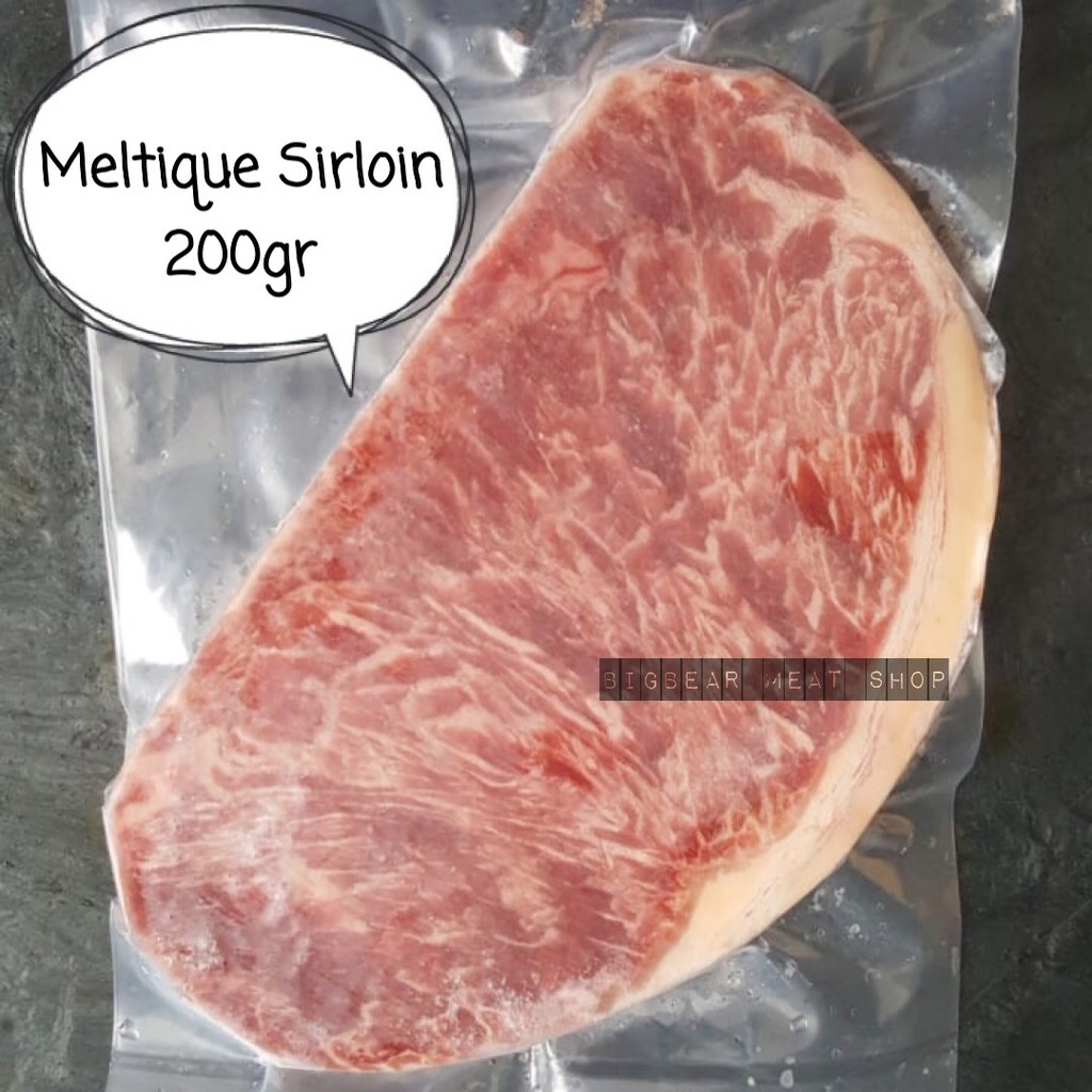 

BEEF WAGYU SIRLOIN MELTIQUE STEAK 200 GR AUS