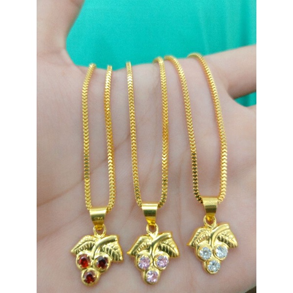 KALUNG MILANO LIONTIN DEWASA PERAK 925 LAPIS MAS