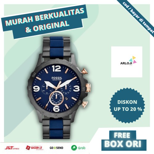 JAM TANGAN PRIA FOSSIL JR 1494 ORIGINAL JAM TANGAN PRIA COWOK COWO LAKI LAKI ORIGINAL ASLI MURAH