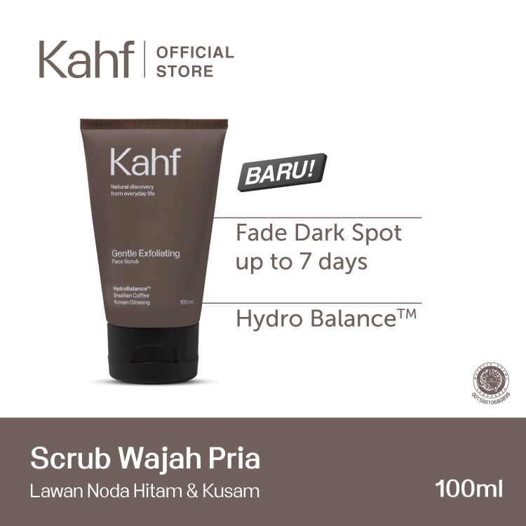 KAHF Gentle Exfoliating Face Scrub - 100ml