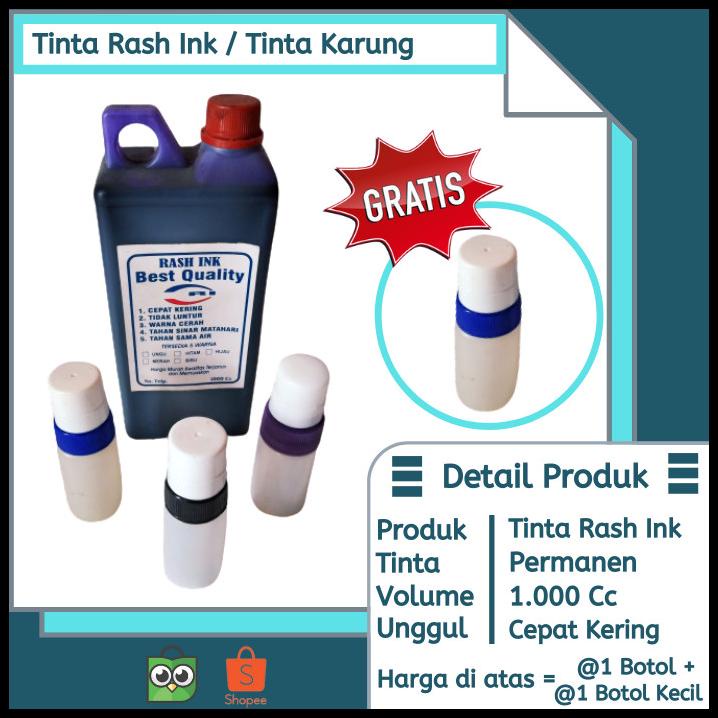 

Daisydooo | Tinta Karung Rash Ink / Tinta Karung Permanen - Merah