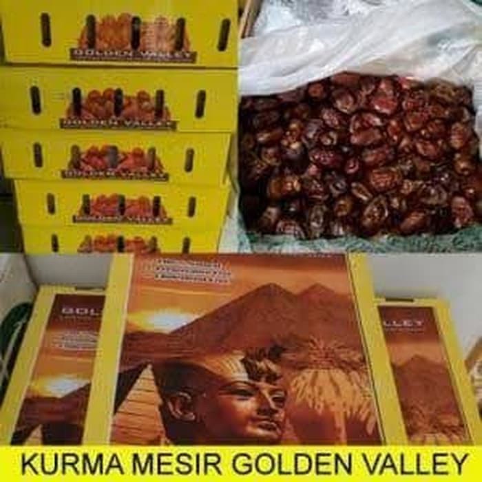 

Golden Valley Kurma Mesir Kemasan 10 Kg